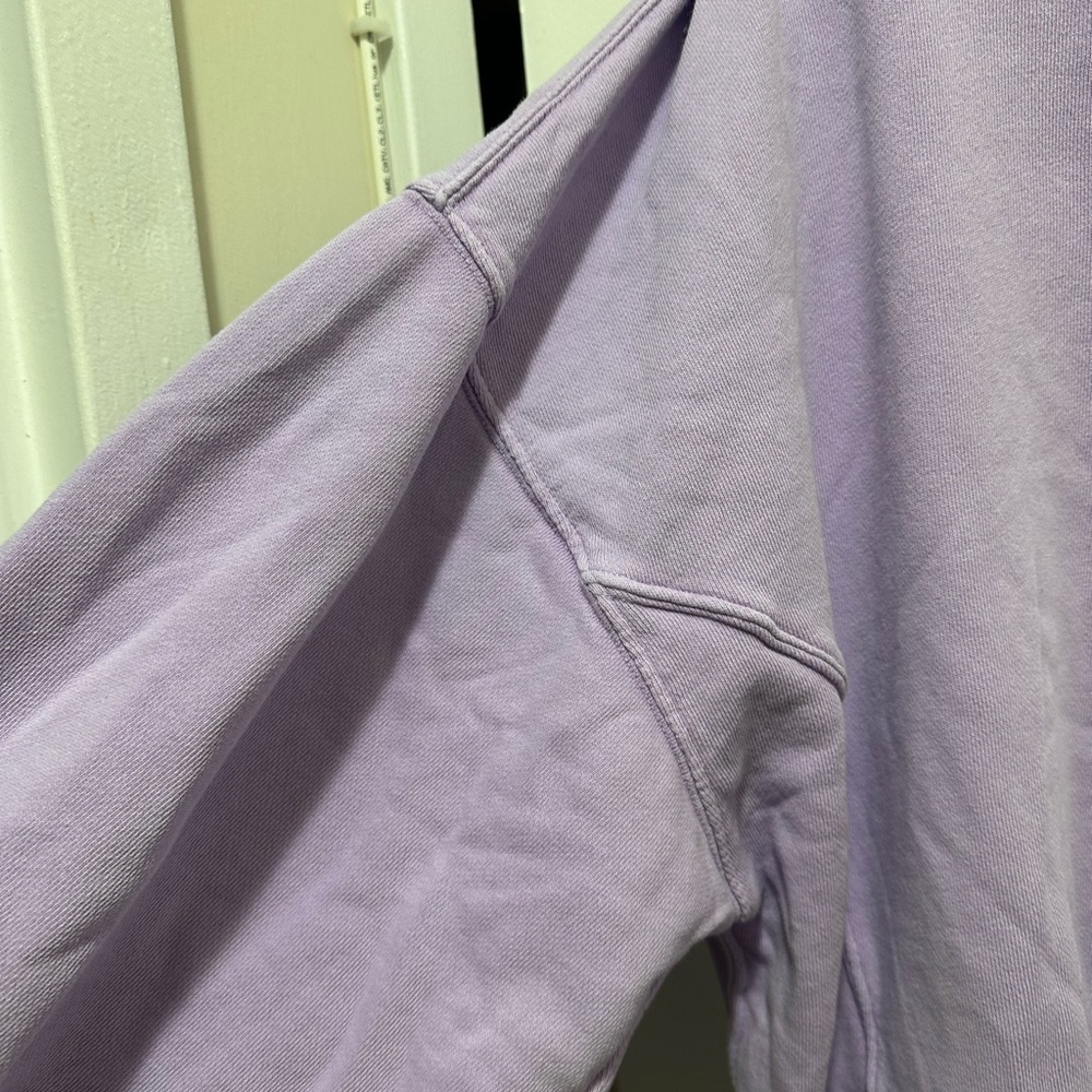 Aerie Purple Oversized Sweatshirt - Picture 3 of 8